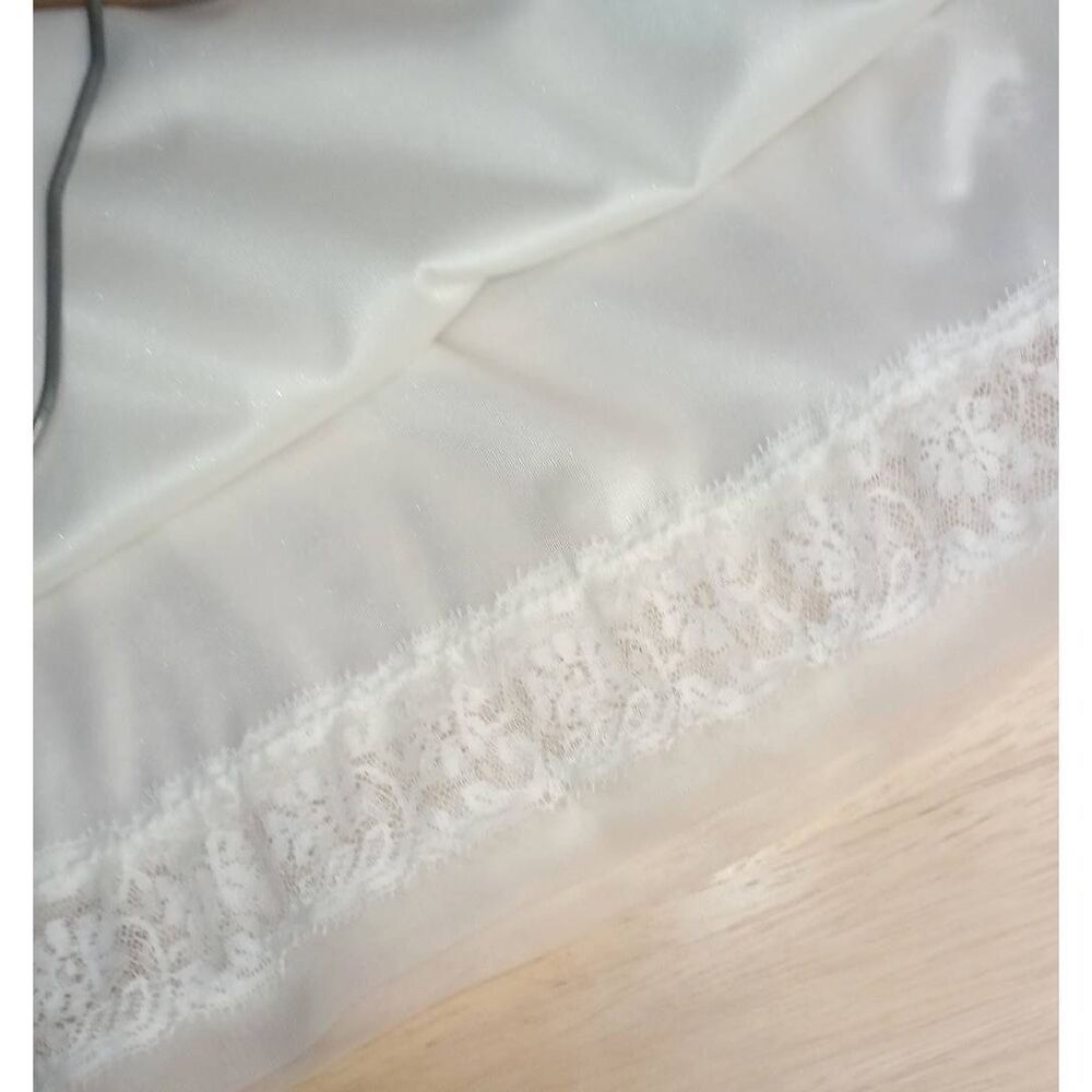 Vintage Velrose slip, long, maxi, size medium